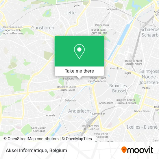 Aksel Informatique map