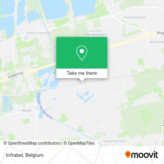 Infrabel map