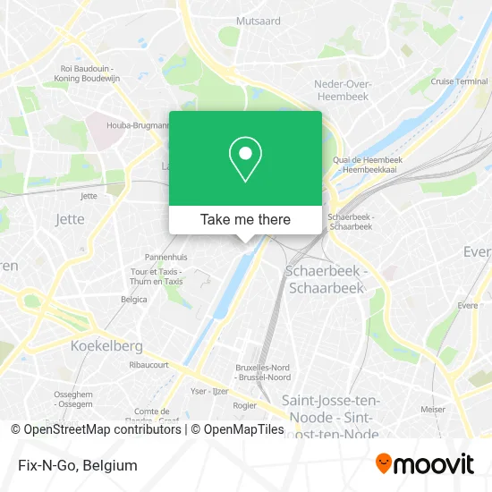 Fix-N-Go map