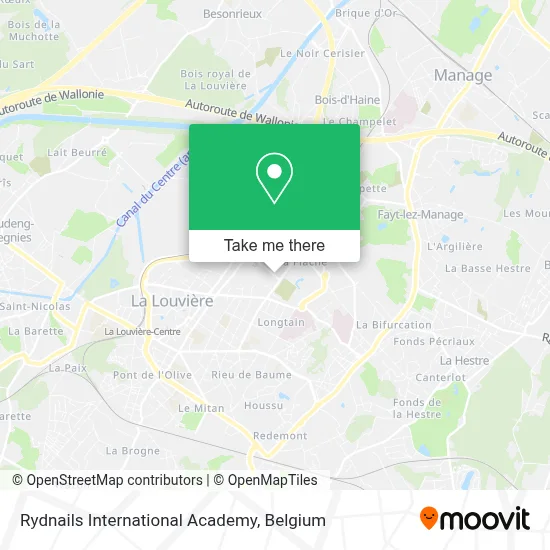 Rydnails International Academy map