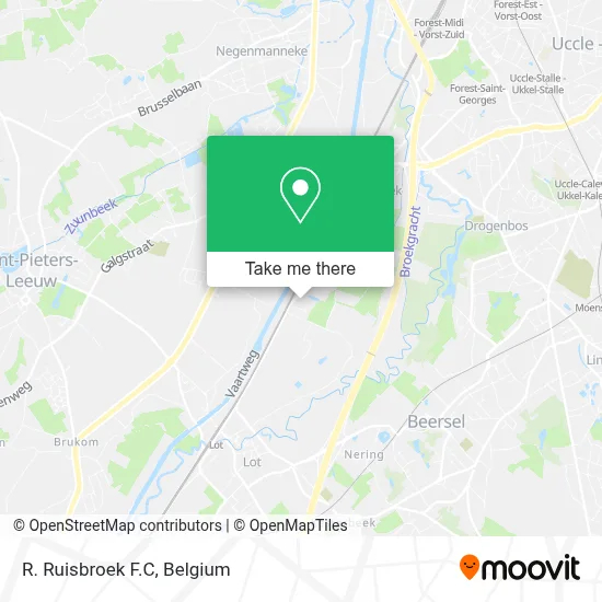 R. Ruisbroek F.C map