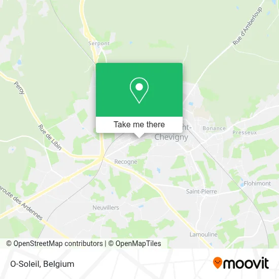 O-Soleil map