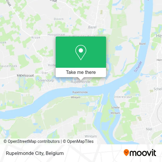Rupelmonde City map
