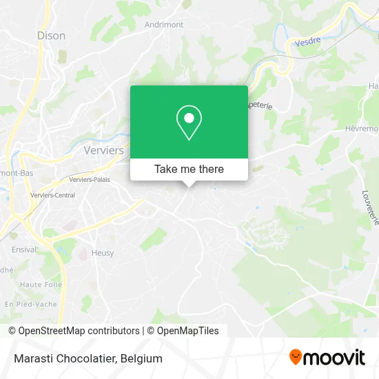 Marasti Chocolatier map