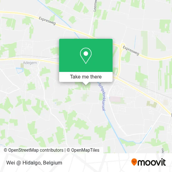 Wei @ Hidalgo map