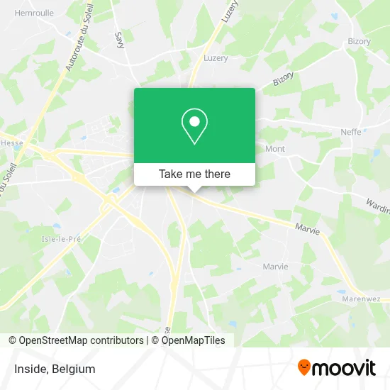 Inside map
