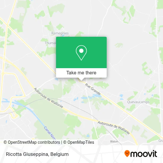Ricotta Giuseppina map