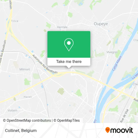 Collinet map