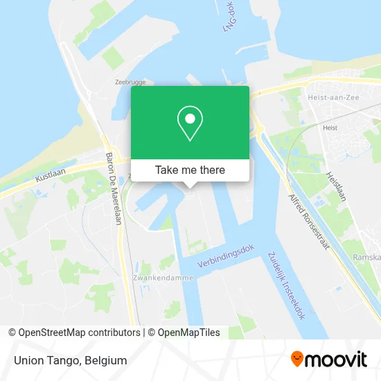 Union Tango map