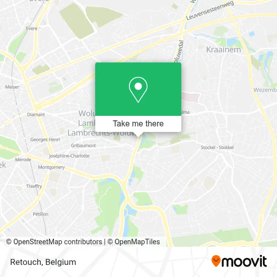 Retouch map