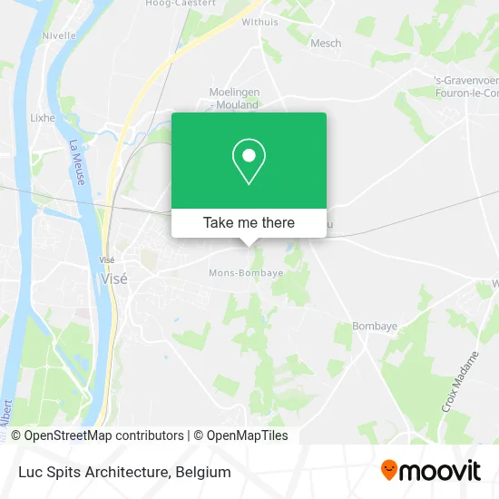 Luc Spits Architecture map