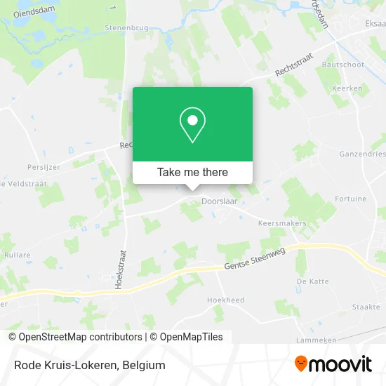Rode Kruis-Lokeren map
