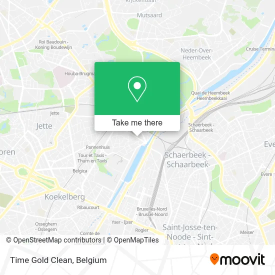 Time Gold Clean map
