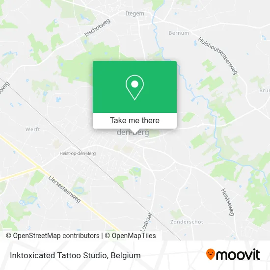 Inktoxicated Tattoo Studio map