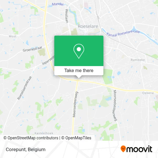 Corepunt map
