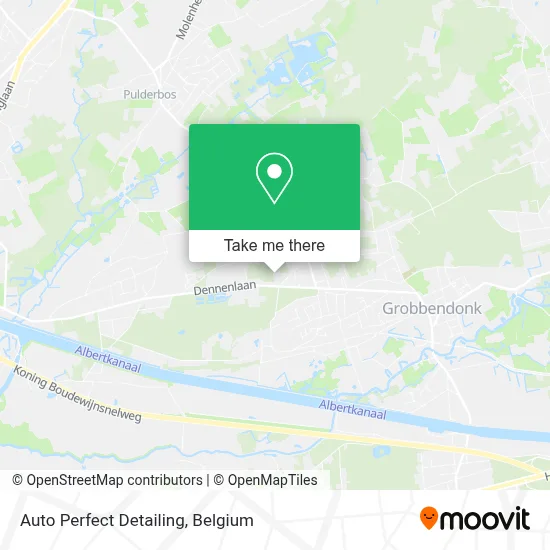 Auto Perfect Detailing map
