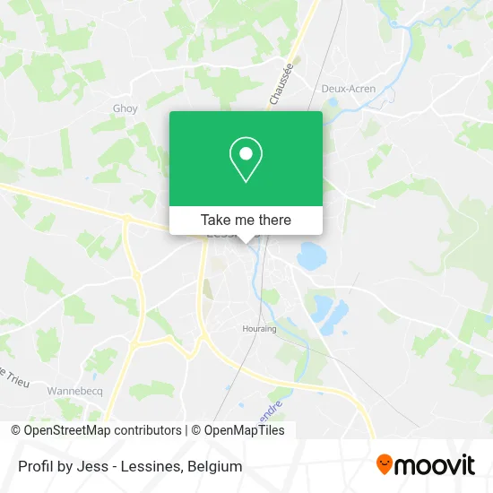 Profil by Jess - Lessines map