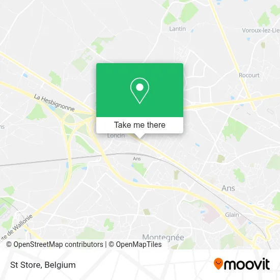 St Store map