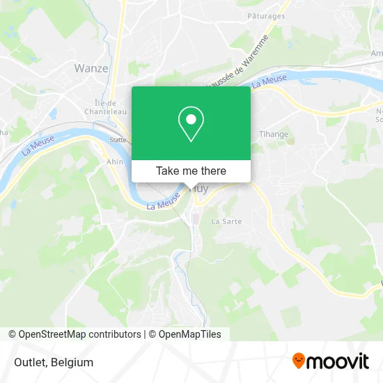 Outlet map