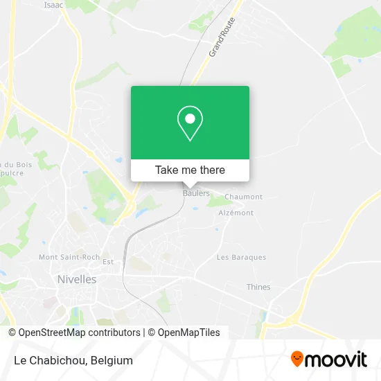 Le Chabichou map