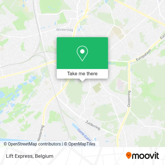Lift Express map