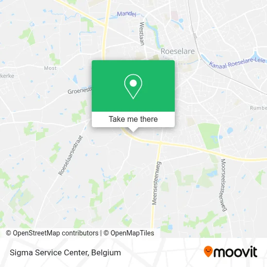 Sigma Service Center map