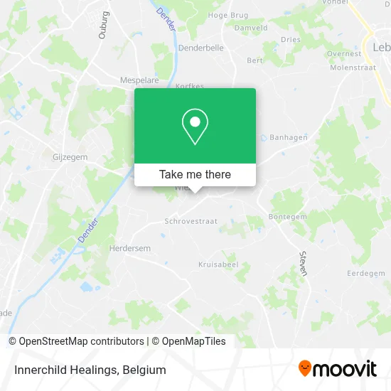 Innerchild Healings map