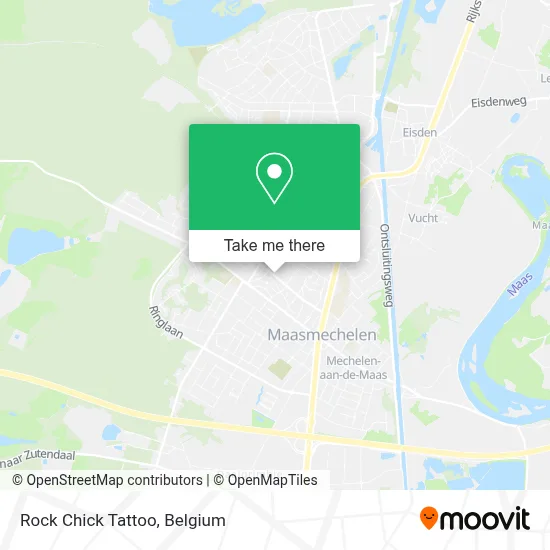 Rock Chick Tattoo map