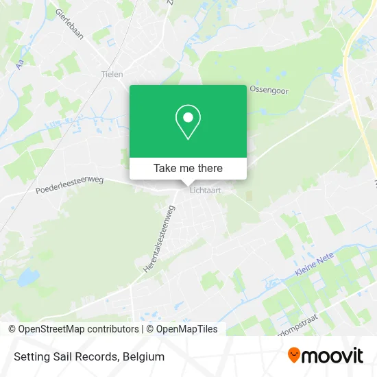Setting Sail Records map