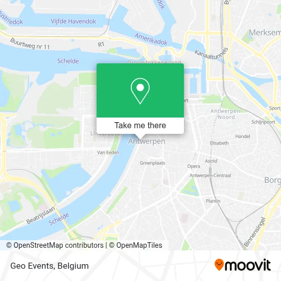 Geo Events map