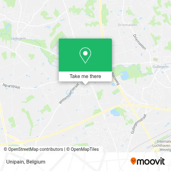 Unipain map
