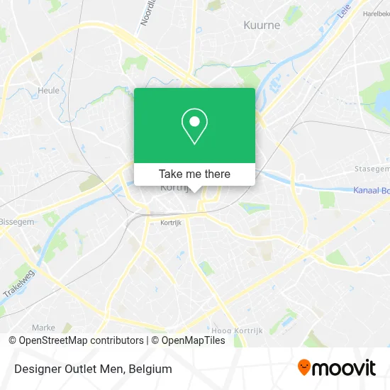 Designer Outlet Men map