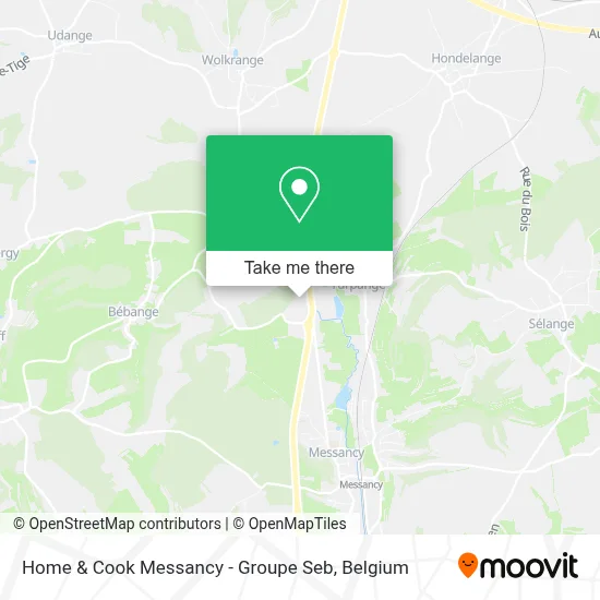 Home & Cook Messancy - Groupe Seb map