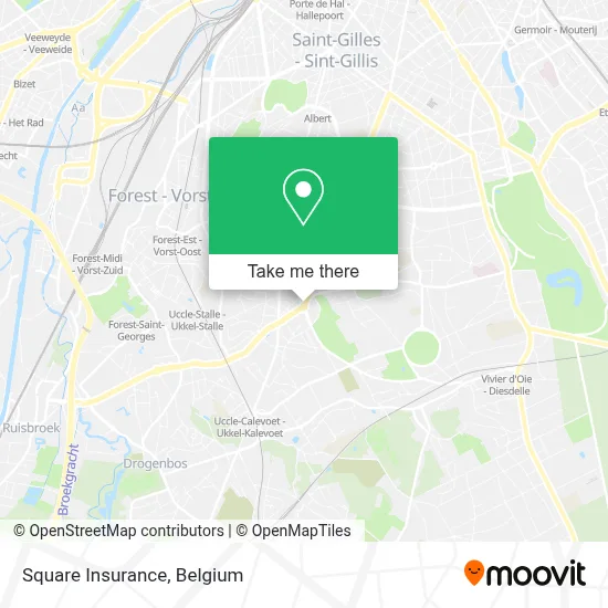 Square Insurance map