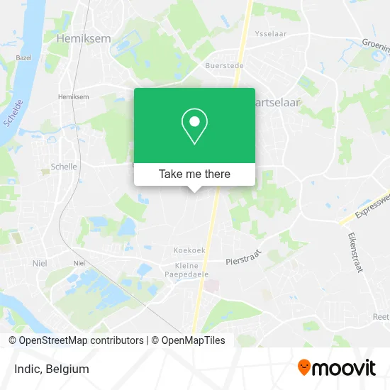 Indic map