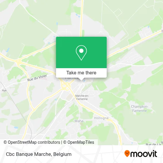 Cbc Banque Marche map