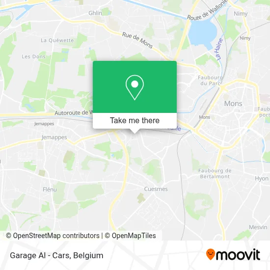 Garage Al - Cars map