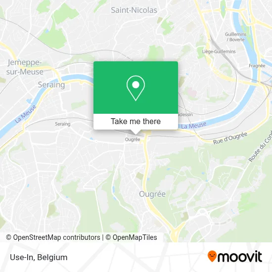 Use-In map