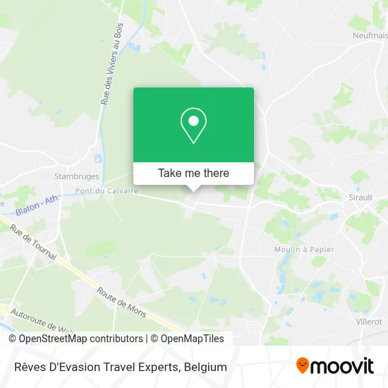 Rêves D'Evasion Travel Experts map