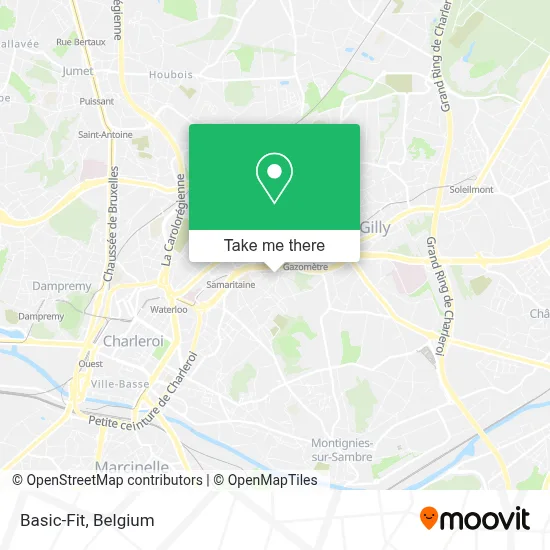 Basic-Fit map