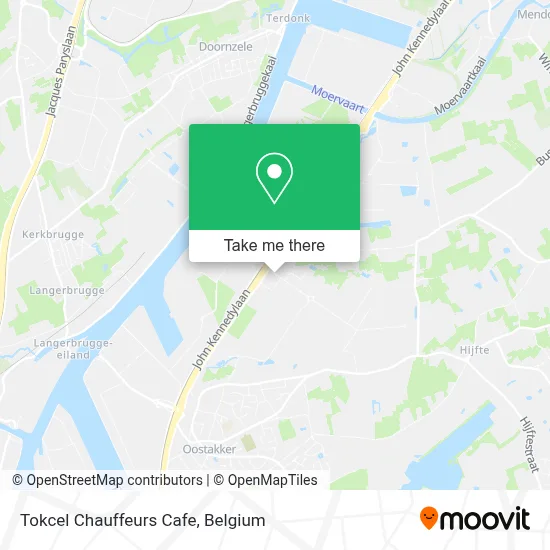Tokcel Chauffeurs Cafe map