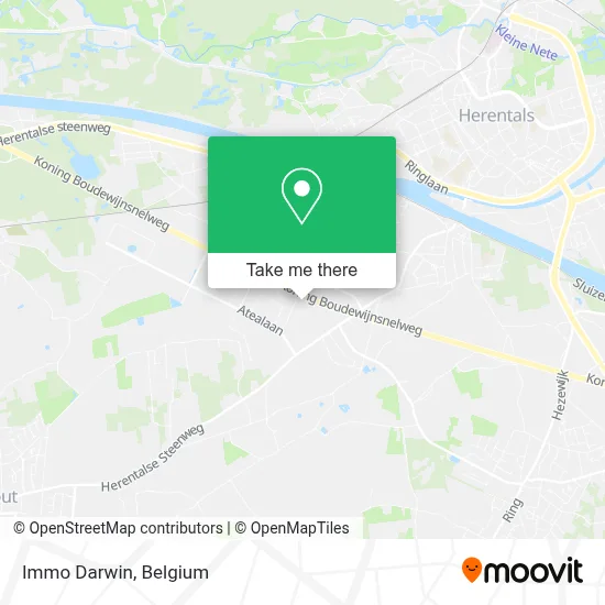 Immo Darwin map