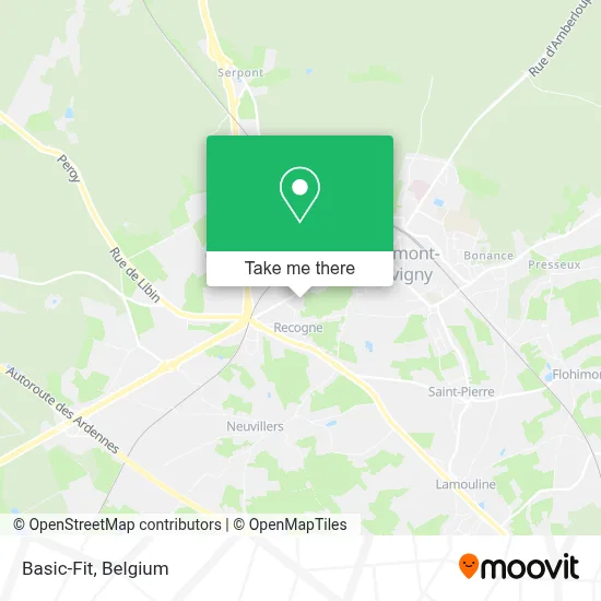 Basic-Fit map