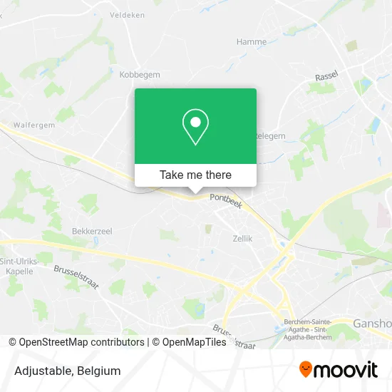 Adjustable map
