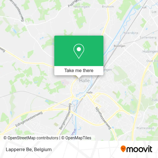 Lapperre Be map
