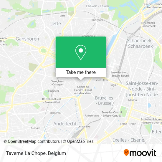 Taverne La Chope map
