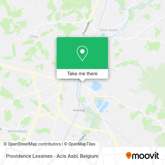 Providence Lessines  - Acis Asbl map