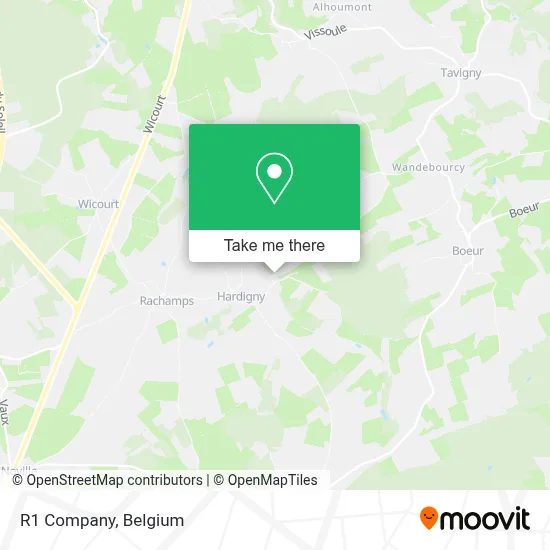 R1 Company map