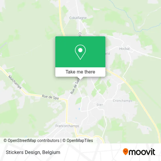 Stickers Design map