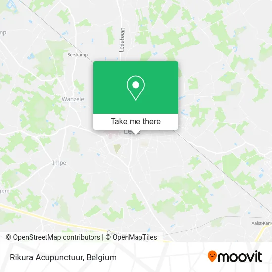 Rikura Acupunctuur map